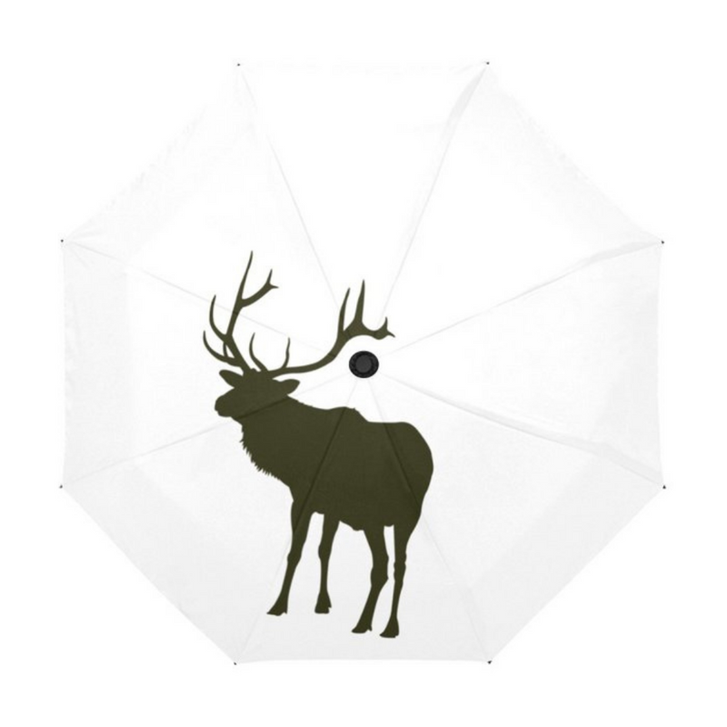 Parapluie fait main esthétique cerf