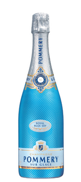 Le champagne royal blue sky Pommery