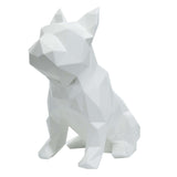 La sculpture géométrique bulldog Français