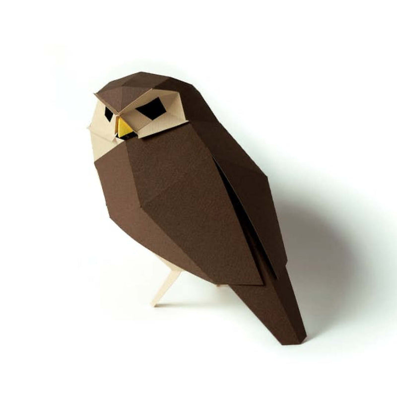 L'origami oiseau : Chouette Chevêche