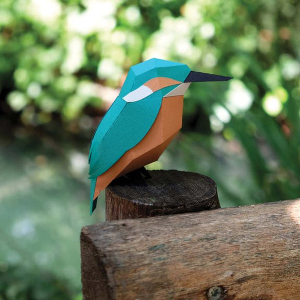 L'origami oiseau : Martin Pêcheur