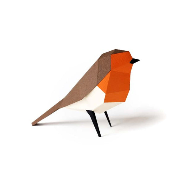 L'origami oiseau : Rouge-Gorge