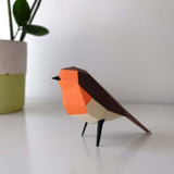 L'origami oiseau : Rouge-Gorge